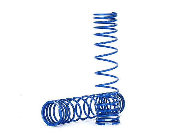 Traxxas 8445A Spring , shock , Rear (blue) (GTR) (progressive , 1.042 Rate) (2) - TRA8445A