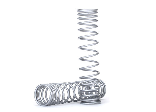 Traxxas 8445X Spring , shock , Rear (silver) (GTR) (progressive , 1.042 Rate) (2) - TRA8445X