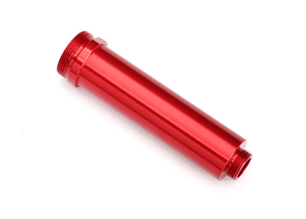 Traxxas 8453R Body, GTR shock, 64mm, aluminum (red-anodized) (Front, no threads) - TRA8453R