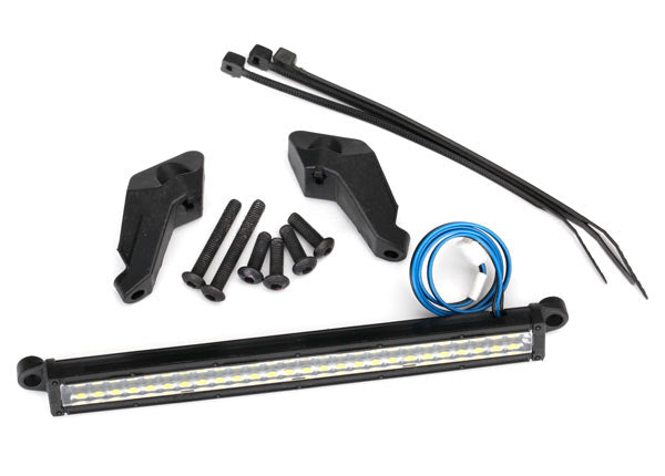 Traxxas 8486 LED light bar, Front (high-voltage) (52 White LEDs (double row), 100mm wide) - TRA8486
