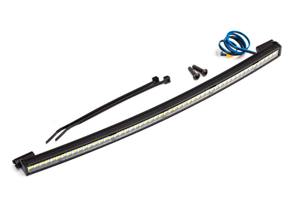 Traxxas 8488 LED light bar, roof (curved, high-voltage) (52 White LEDs (single row), 202mm wide) - TRA8488