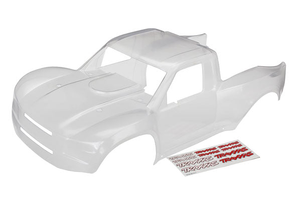 Traxxas 8511 Body , Desert Racer (Clear , trimmed , requires painting) / Decal Sheet - TRA8511