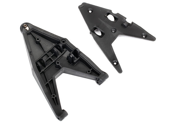 Traxxas 8533 Suspension arm, Lower left/ arm insert (assembled with hollow ball) - TRA8533