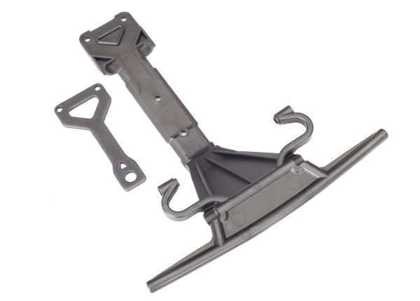 Traxxas 8537 SkidPlate, Front (plastic)/ support Plate (steel) - TRA8537