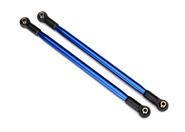 Traxxas 8542A Suspension link , Rear (upper) (aluminum , - Blue-anodized) (10x206mm , center to center) (2) (assembled with hollow balls) - TRA8542A