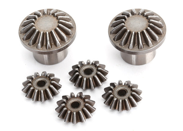 Traxxas 8582 Gear Set, Differential (Front) (Output gears (2)/ spider gears (4)) - TRA8582