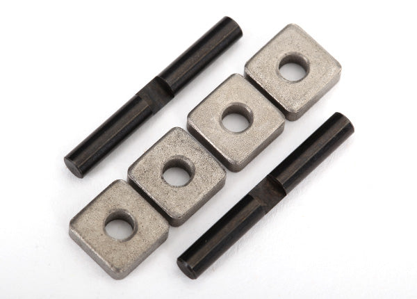 Traxxas 8584 Spider gear shaft (2)/ spider Bushing (4) - TRA8584