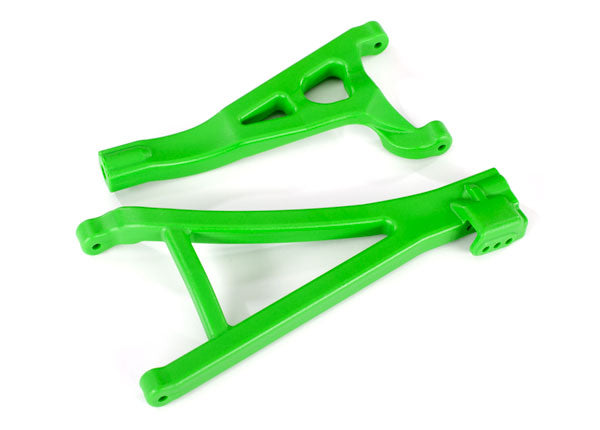 Traxxas 8631G Suspension Arms, green, Front (right), heavy duty (upper (1)/ Lower (1)) - TRA8631G
