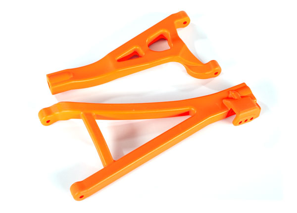 Traxxas 8631T Suspension Arms, orange, Front (right), heavy duty (upper (1)/ Lower (1)) - TRA8631T