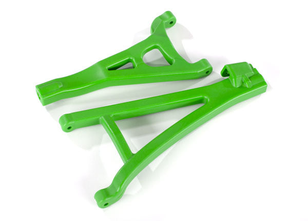 Traxxas 8632G Suspension Arms, green, Front (left), heavy duty (upper (1)/ Lower (1)) - TRA8632G