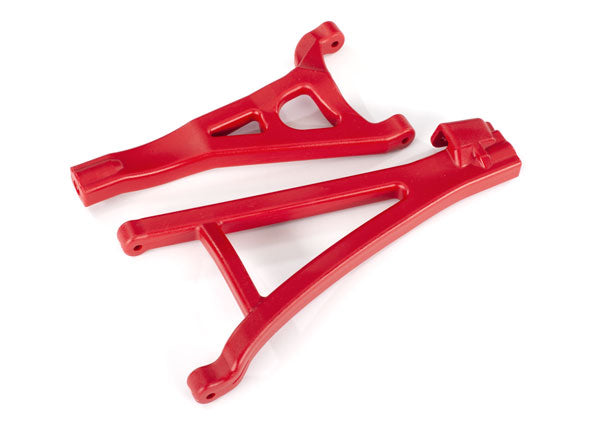 Traxxas 8632R Suspension Arms, - Red, Front (left), heavy duty (upper (1)/ Lower (1)) - TRA8632R