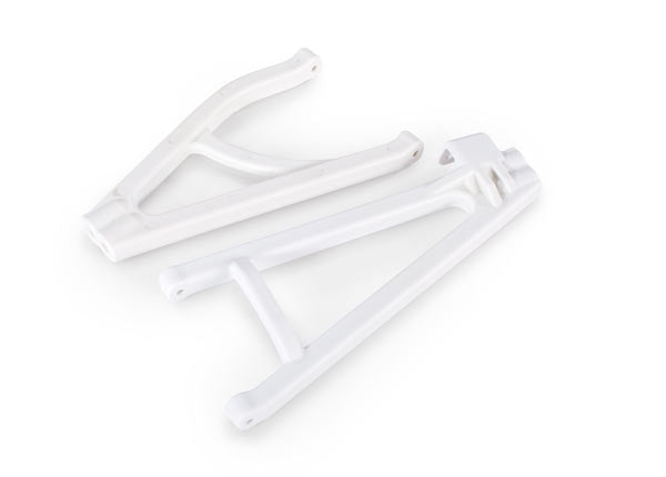 Traxxas 8633A Suspension Arms, White, Rear (right), heavy duty, adjustable Wheelbase (upper (1)/ Lower (1)) - TRA8633A