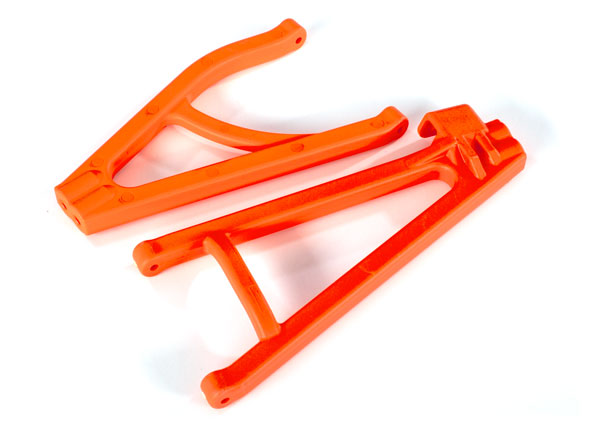 Traxxas 8633T Suspension Arms, orange, Rear (right), heavy duty, adjustable Wheelbase (upper (1)/ Lower (1)) - TRA8633T