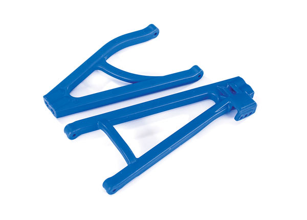 Traxxas 8634X Suspension Arms, - Blue, Rear (left), heavy duty, adjustable Wheelbase (upper (1)/ Lower (1)) - TRA8634X