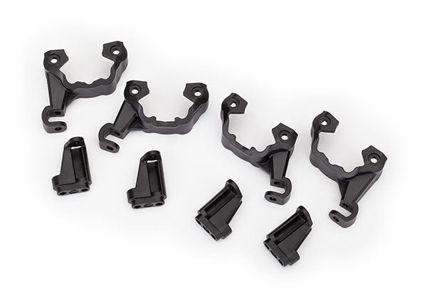 Traxxas 8885 Shock Mounts (frame , left (2) , frame , right (2)) / portal Mounts (1 each , Front (left & right) , Rear (left & right)) - TRA8885
