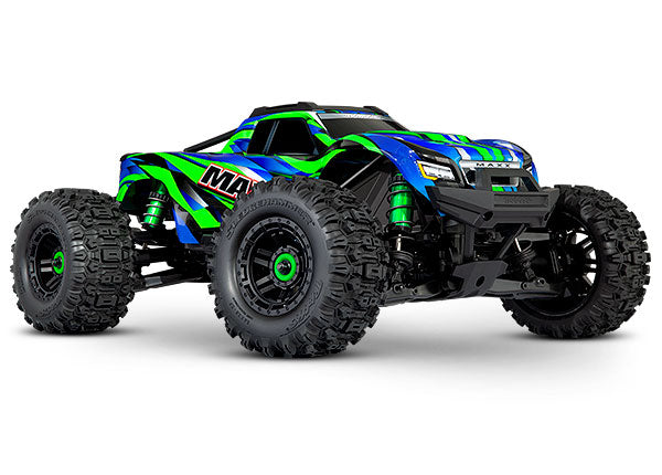 Traxxas 89086-4 Maxx w/ Widemaxx (Brushless) 1/10 scale monster truck - GREEN