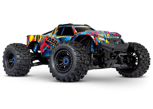 Traxxas 89086-4 Maxx w/ Widemaxx (Brushless) 1/10 scale monster truck - Rock N Roll