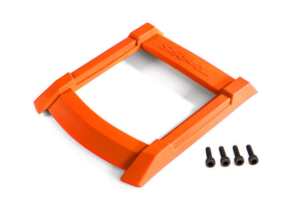 Traxxas 8917T Skid Plate, roof (Body) (orange)/ 3x12mm CS (4) - TRA8917T