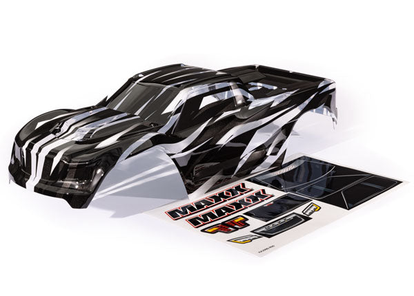 Traxxas 8918X Body, Maxx, ProGraphix (Graphics are printed, requires paint & final color application)/ Decal Sheet (fits Maxx with extended Chassis (352mm Wheelbase)) - TRA8918X