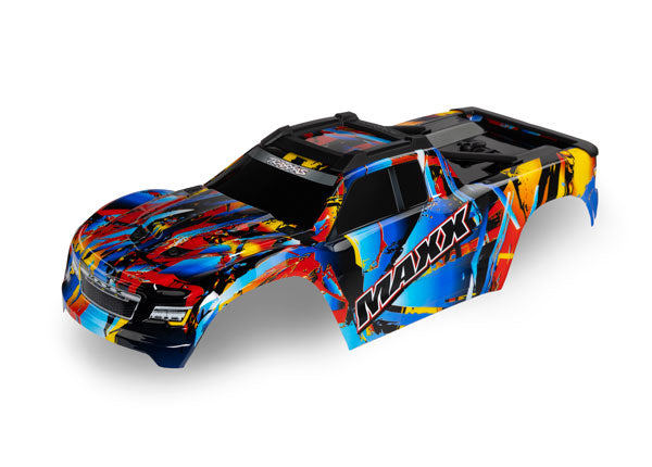 Traxxas 8931 Body, Maxx, Rock n' Roll (painted, decals applied) (fits Maxx with extended Chassis (352mm Wheelbase)) - TRA8931