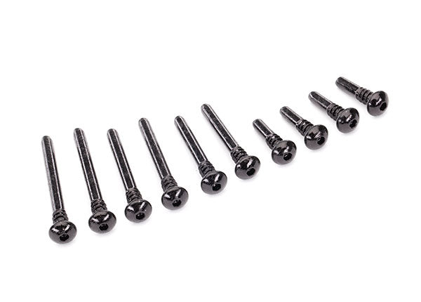 Traxxas 8940 Suspension screw pin set, Front or Rear (hardened steel), 4x18mm (4), 4x38mm (2), 4x33mm (2), 4x43mm (2) - TRA8940