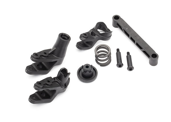 Traxxas 8946 Steering Bellcranks/ bellcrank support/ Servo saver/ Servo saver spring/ draglink/ 3x20mm shoulder Screws (2) - TRA8946