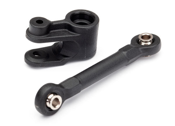 Traxxas 8947 Servo Horn , Steering / Linkage , Steering (46mm , assembled with pivot balls) - TRA8947