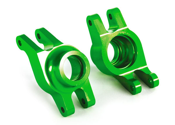 Traxxas 8952G Carriers, stub Axle (green-anodized 6061-T6 aluminum) (Rear) (2) - TRA8952G