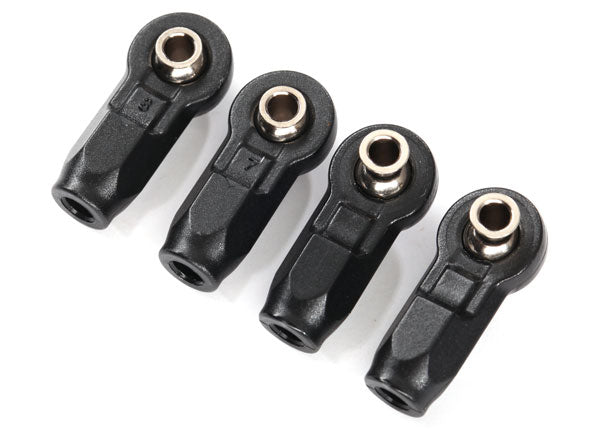 Traxxas 8958 Rod ends (4) (assembled with steel pivot balls) (replacement ends for #8547A, 8547R, 8547X, 8948A, 8948G, 8948R, 8948X, 8997A, 8997G, 8997R, 8997X) - TRA8958
