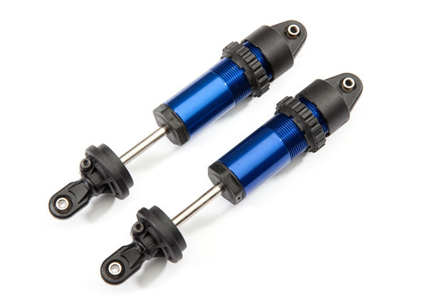 Traxxas 8961 Shocks, GT-Maxx, aluminum (blue-anodized) (fully assembled w/o Springs) (2) - TRA8961