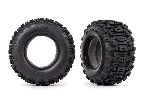 Traxxas 8974 Tires, Sledgehammer (2)/ foam Inserts (2) - TRA8974