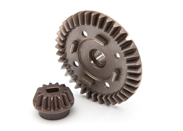 Traxxas 8977 Ring gear, Differential/ pinion gear, Differential (Rear) - TRA8977