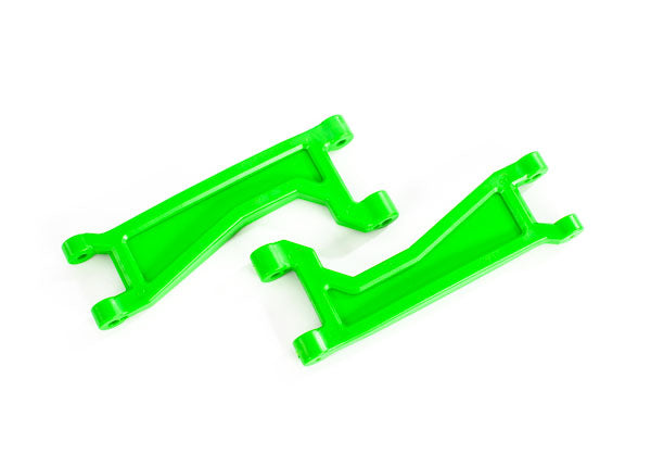 Traxxas 8998G Suspension Arms, upper, Green (left or right, Front or Rear) (2) (for use with #8995 WideMaxx suspension kit) - TRA8998G