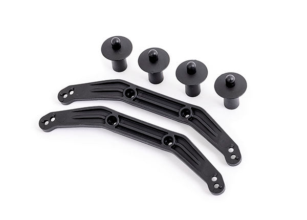 Traxxas 9016 Body Mounts, Front & Rear, extreme heavy duty (for use with #9080 upgrade kit) - TRA9016