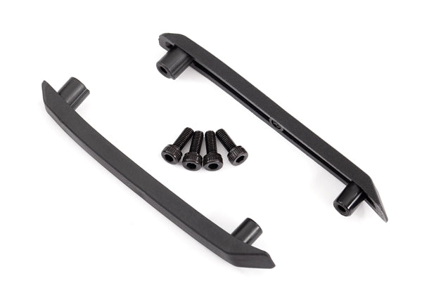 Traxxas 9017 Skid Plate, roof (Body) (black) (left & right)/ 3x8mm CS (4) - TRA9017