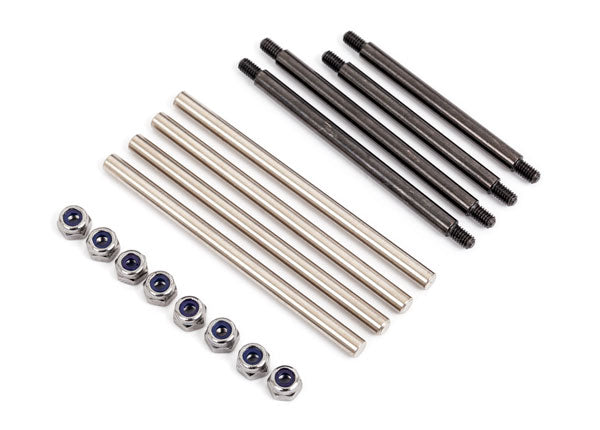 Traxxas 9042X Suspension pin set, extreme heavy duty, Complete (Front and Rear) (hardened steel) (3x52mm (4), 3x32mm (2), 3x40mm (2))/ M2.5x0.45mm NL (8) (for use with #9080 upgrade kit) - TRA9042X