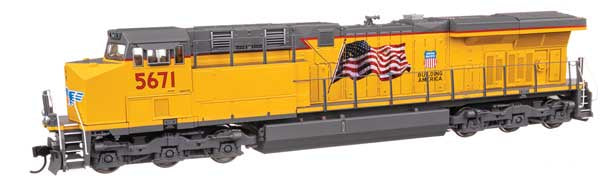 WalthersMainline HO GE ES44AC Evolution Series GEVO - Standard DC -- Union Pacific (UP) #5671