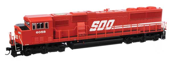 WalthersMainline EMD SD60M with 3-Piece Windshield - Standard DC -- Soo Line #6058 - 910-10321