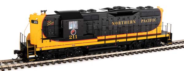 Walthers Mainline EMD GP9 Phase II with High Hood - Standard DC -- Northern Pacific #211 - 910-10486