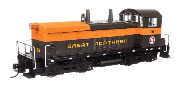 WalthersMainline HO EMD NW2 Phase V - Standard DC -- Great Northern #151