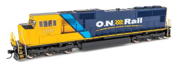 WalthersMainline HO EMD SD75I - Standard DC -- Ontario Northland #2101