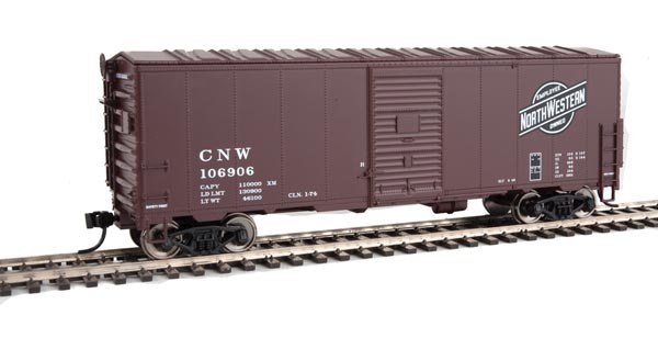 Walthers Mainline 40' Md AAR Bcr CNW 106906 - 910-1184