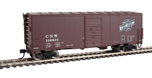 Walthers Mainline 40' Md AAR Bcr CNW 106920 - 910-1185