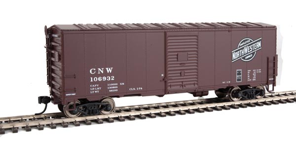 Walthers Mainline 40' Md AAR Bcr CNW 106932 - 910-1186