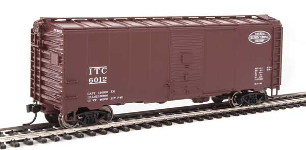 Walthers Mainline 40' Association of American Railroads 1944 Boxcar - Ready to Run -- Illinois Terminal #6012 - 910-1337