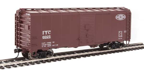 Walthers Mainline 40' Association of American Railroads 1944 Boxcar - Ready to Run -- Illinois Terminal #6025 - 910-1338