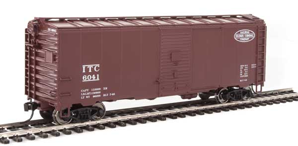 Walthers Mainline 40' Association of American Railroads 1944 Boxcar - Ready to Run -- Illinois Terminal #6041 - 910-1339