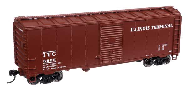 Walthers Mainline 40' Association of American Railroads 1944 Boxcar - Ready to Run -- Illinois Terminal #6905