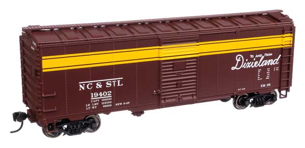 Walthers Mainline 40'  Association of American Railroads 1944 Boxcar - Ready to Run -- Nashville Chattanooga & St. Louis #19402