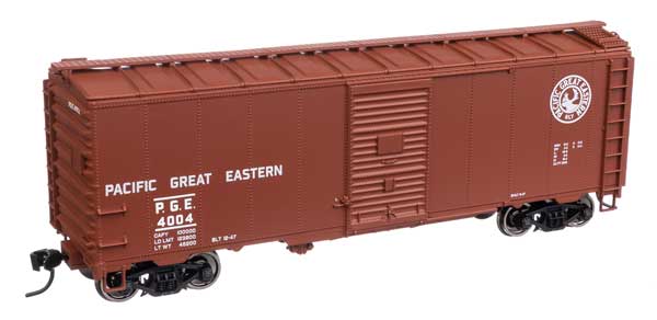 Walthers Mainline 40'  Association of American Railroads 1944 Boxcar - Ready to Run -- Pacific Great Eastern #4004
